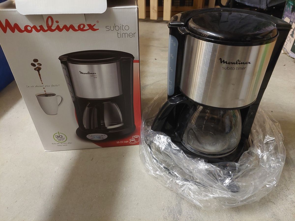 Moulinex Macchine per caffè & Macchine per espresso: Cafetière Moulinex Subito Timer – Usato da Sonceboz-Sombeval venduto da mak_z2tk