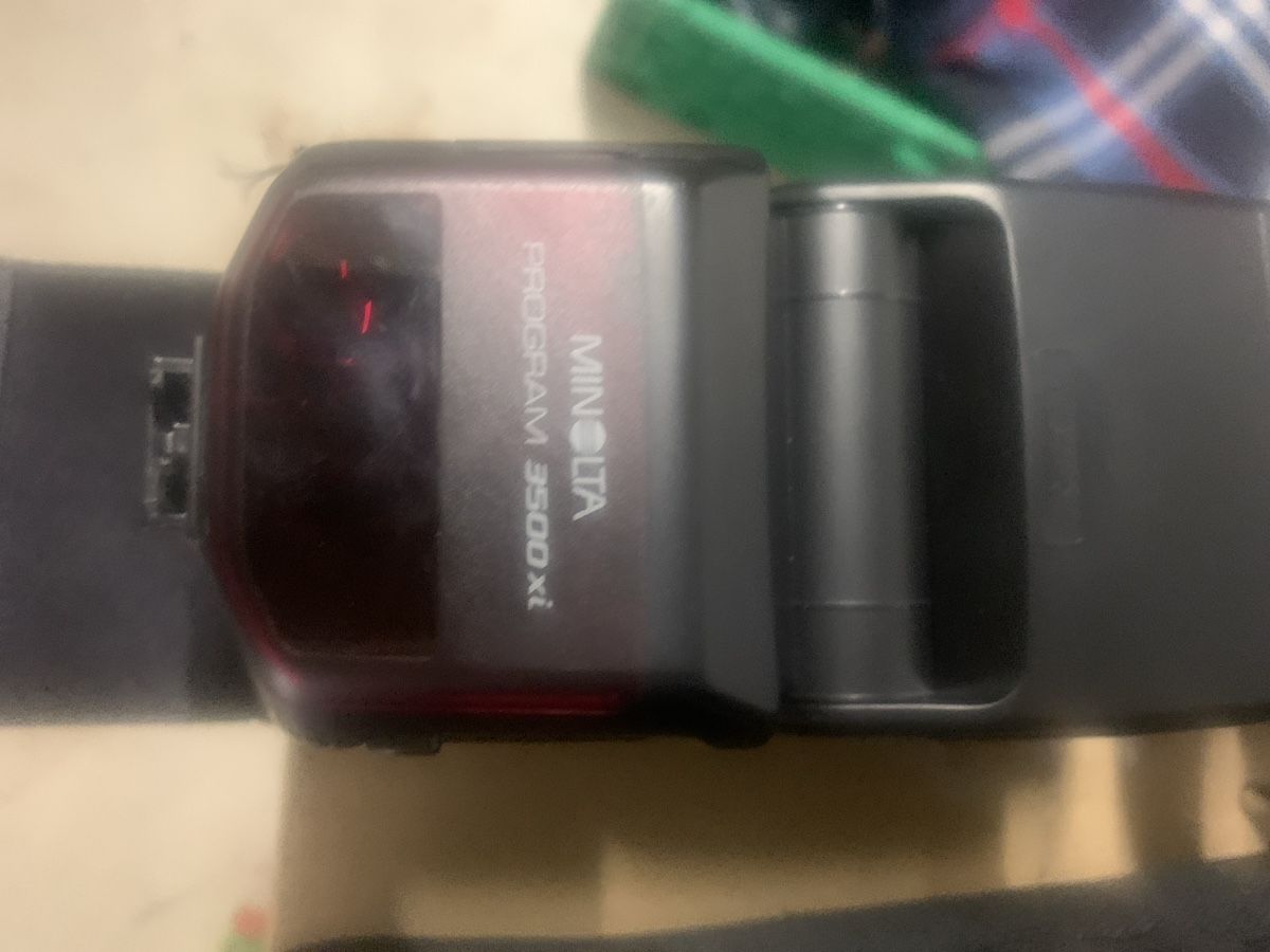 Minolta Flash: Minolta Tasche original, Program 3500xi Af35- – Usato da Wabern venduto da moh_s5m8 4