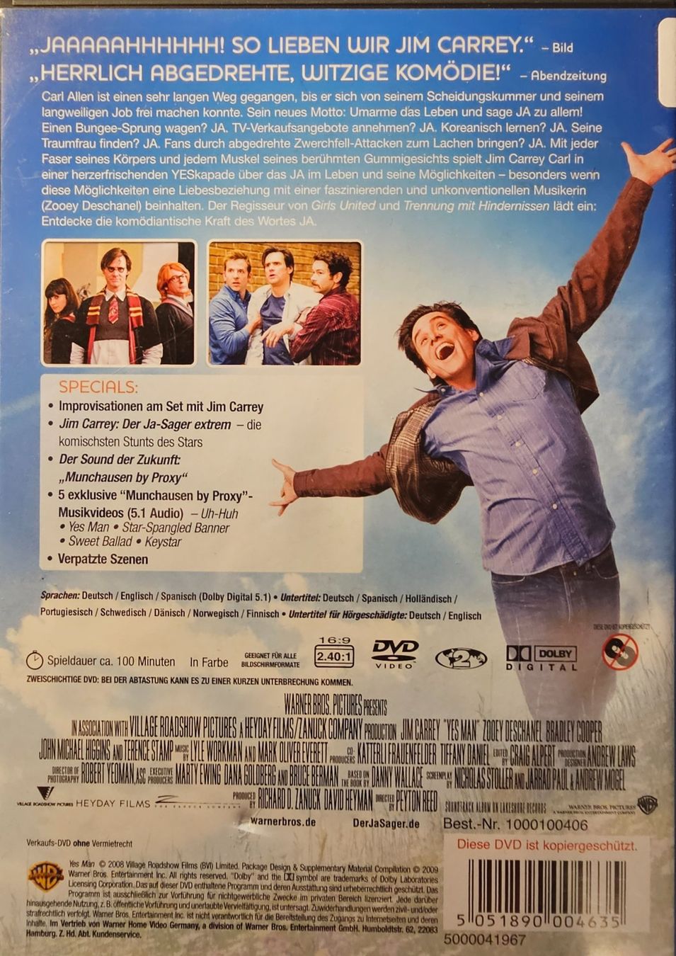 Tous les DVDs: Der Ja-Sager – D'occasion à Wahlen b. Laufen par Cg10 1