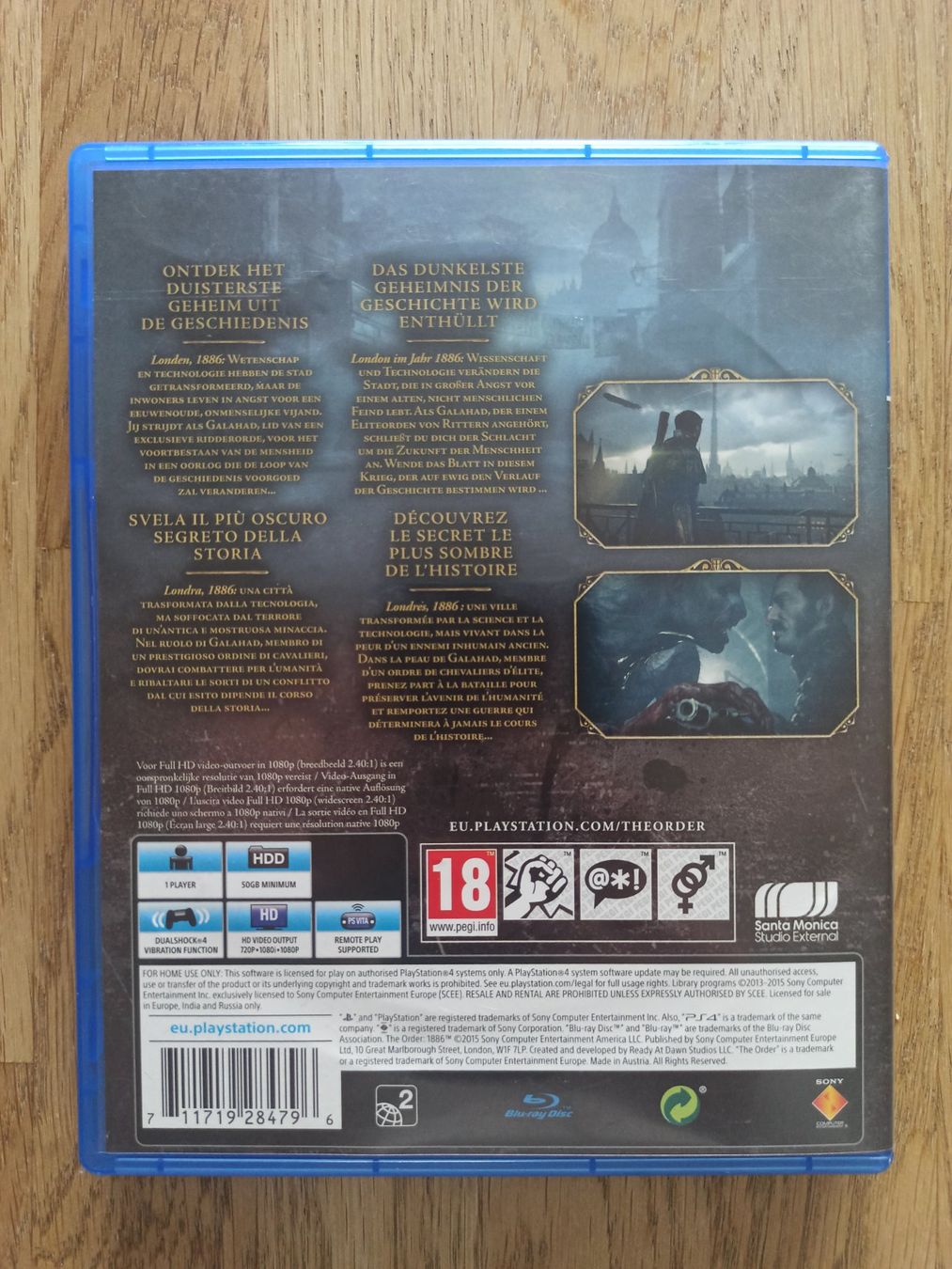 Giochi: The Order 1886 PS4 / PS5 – Usato da Oberweningen venduto da mar_87mx 1