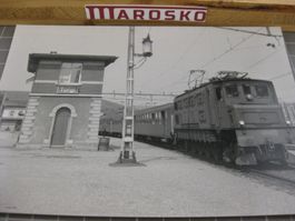 Echtfoto: Turgi mit Ae 4/7, 1986, Schweizerische Bundesbahne