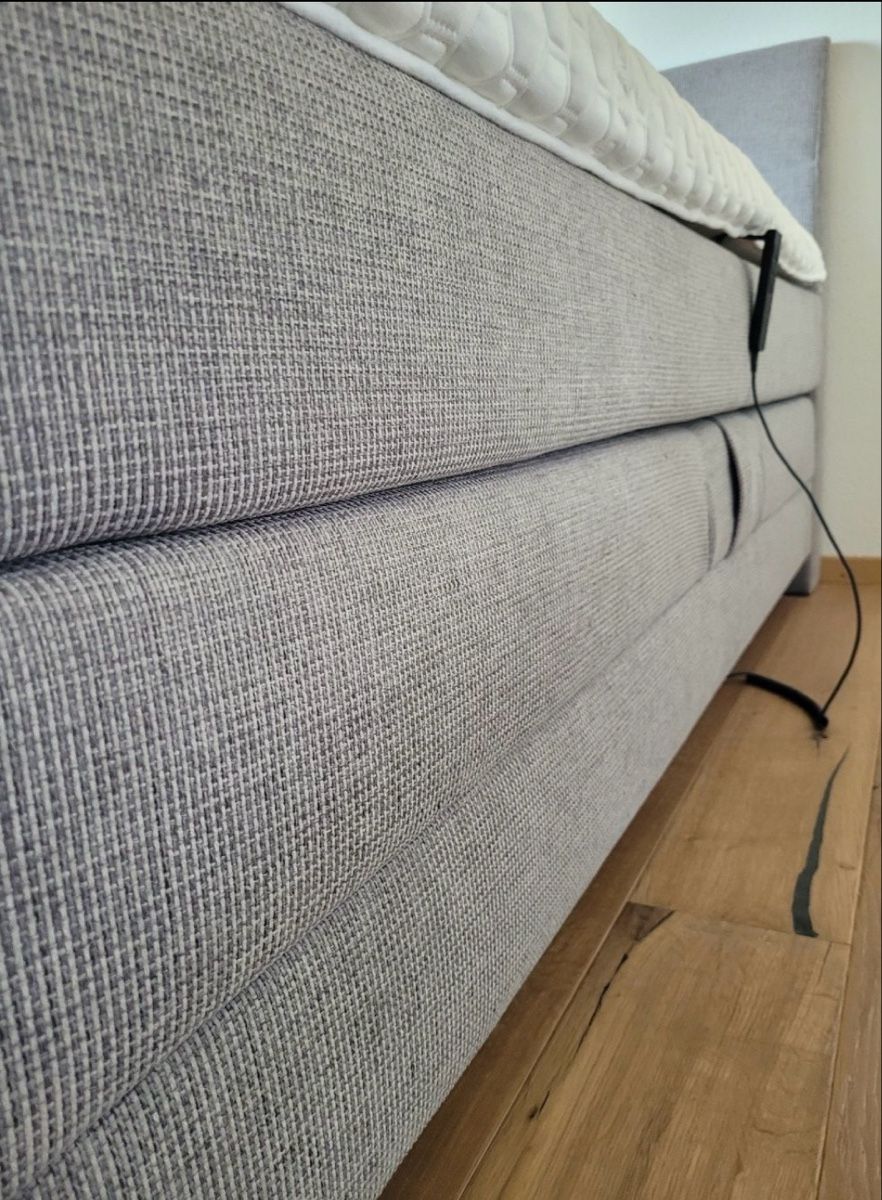 Letti: Boxspringbett elektrisch verstellbar 2x90x215cm grau – Usato da Cham venduto da Alexandar1986 3