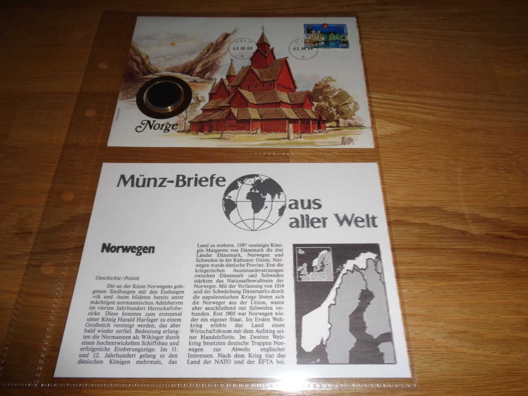 Tutti le monete: Münzbrief Norwegen – Usato da Olten venduto da Disc-Verkauf
