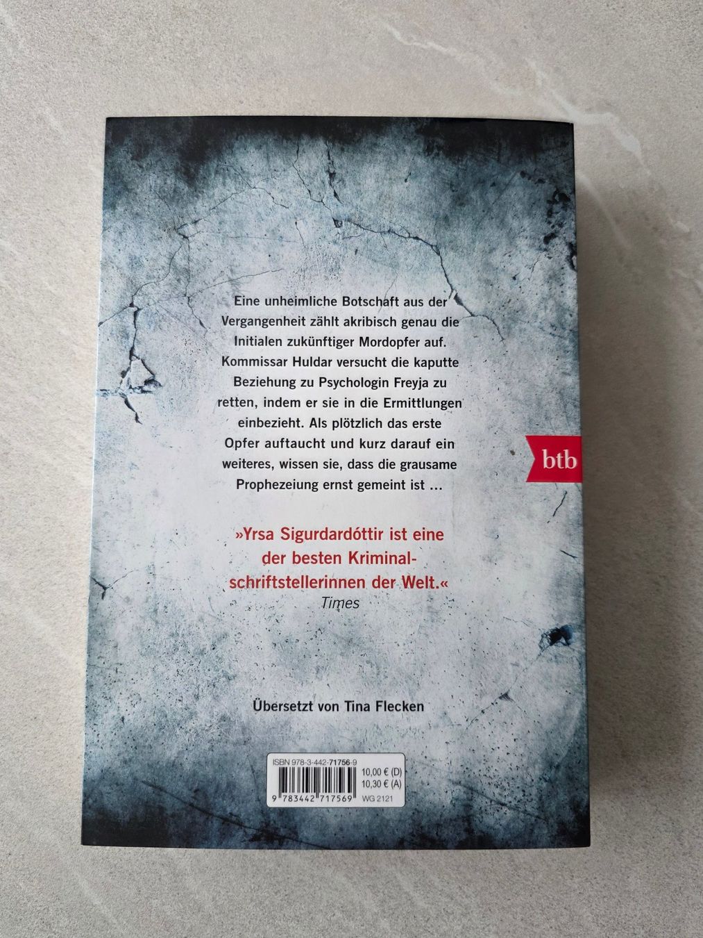 Libri: Yrsa Sigurdardóttir - SOG – Usato da Kaiseraugst venduto da Haubitz60 1