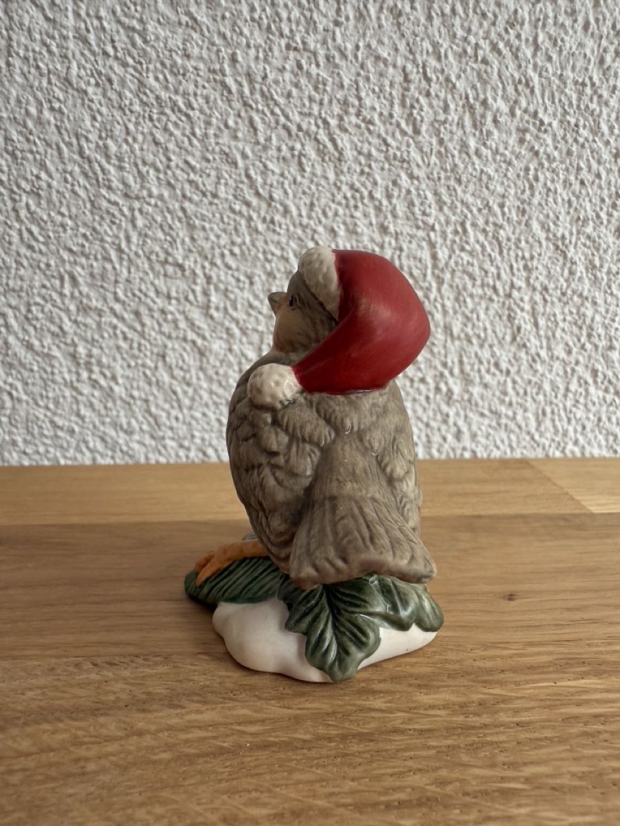 Statuette: Goebel Rotkehlchen mit Weihnachtsmütze – Usato da Sarmenstorf venduto da Nathaliie_21 3
