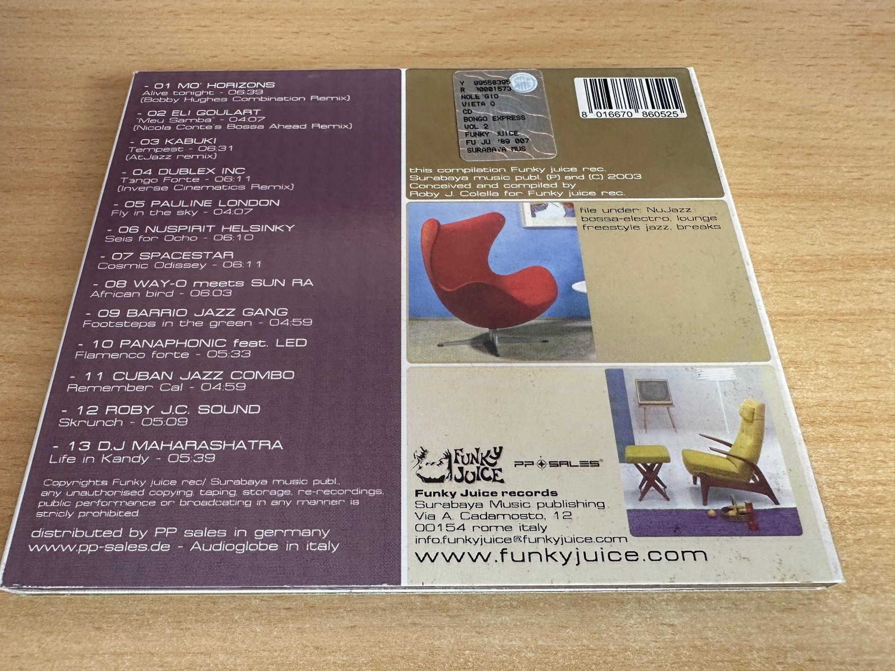 CDs: Various – Bongo Express Vol. 2 – Gebraucht aus Rikon im Tösstal von Alpenmutz 1