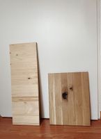 Neu! 2 x Echtholz Brett, Bastelholz, unbehandelt, für DIY!