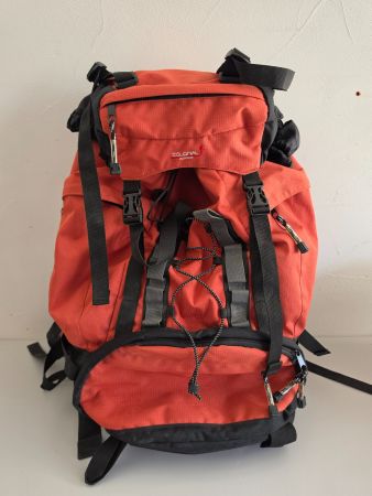 Trekkingrucksack Colonial Outdoor - Orange/Schwarz