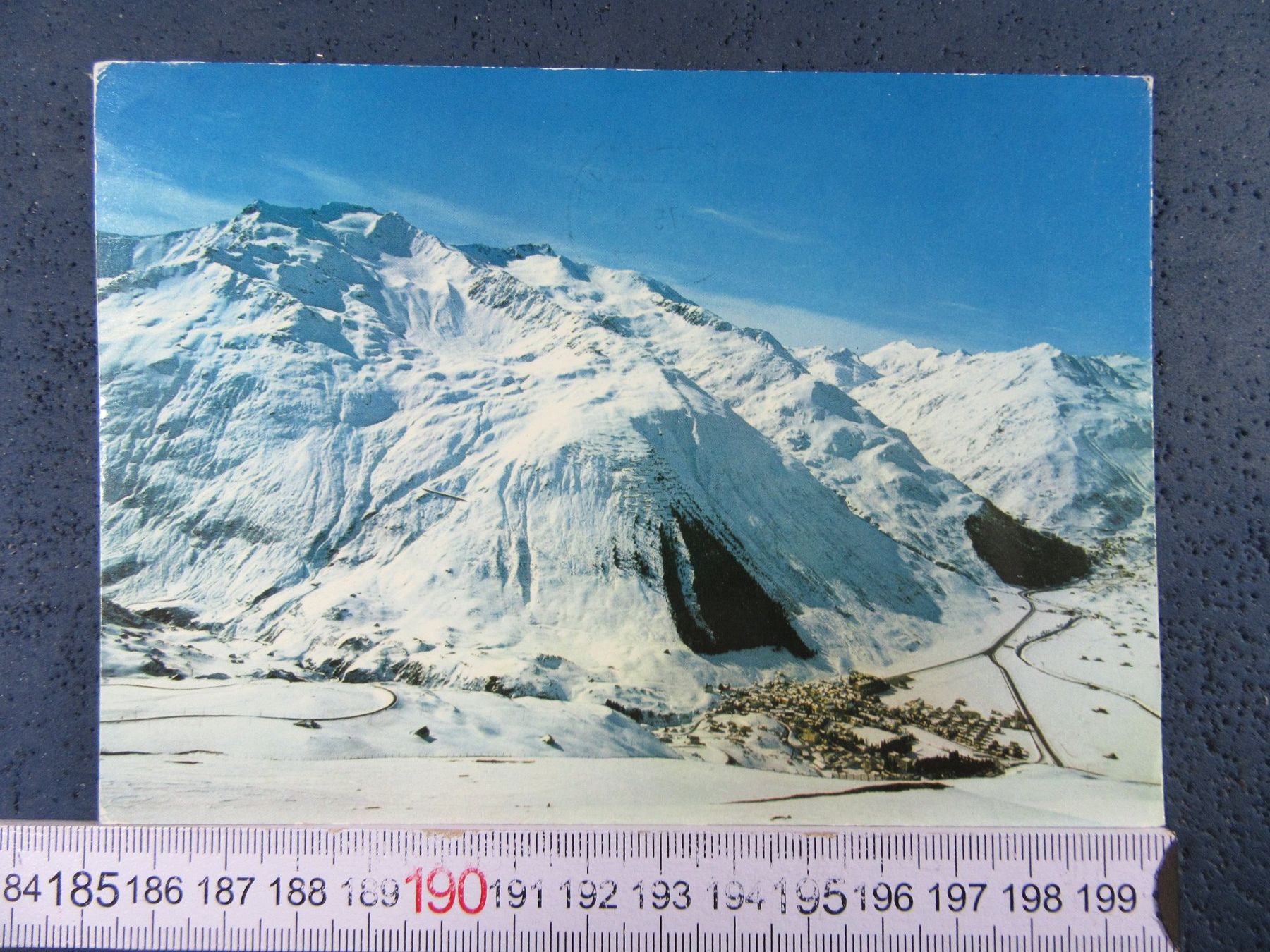 Cartoline postali: ANDERMATT  SKIGEBIET GEMSSTOCK URI AK – Usato da Ettingen venduto da Hausi4711