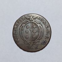 6 Kreuzer 1777 Wallis - Bistum Sitten