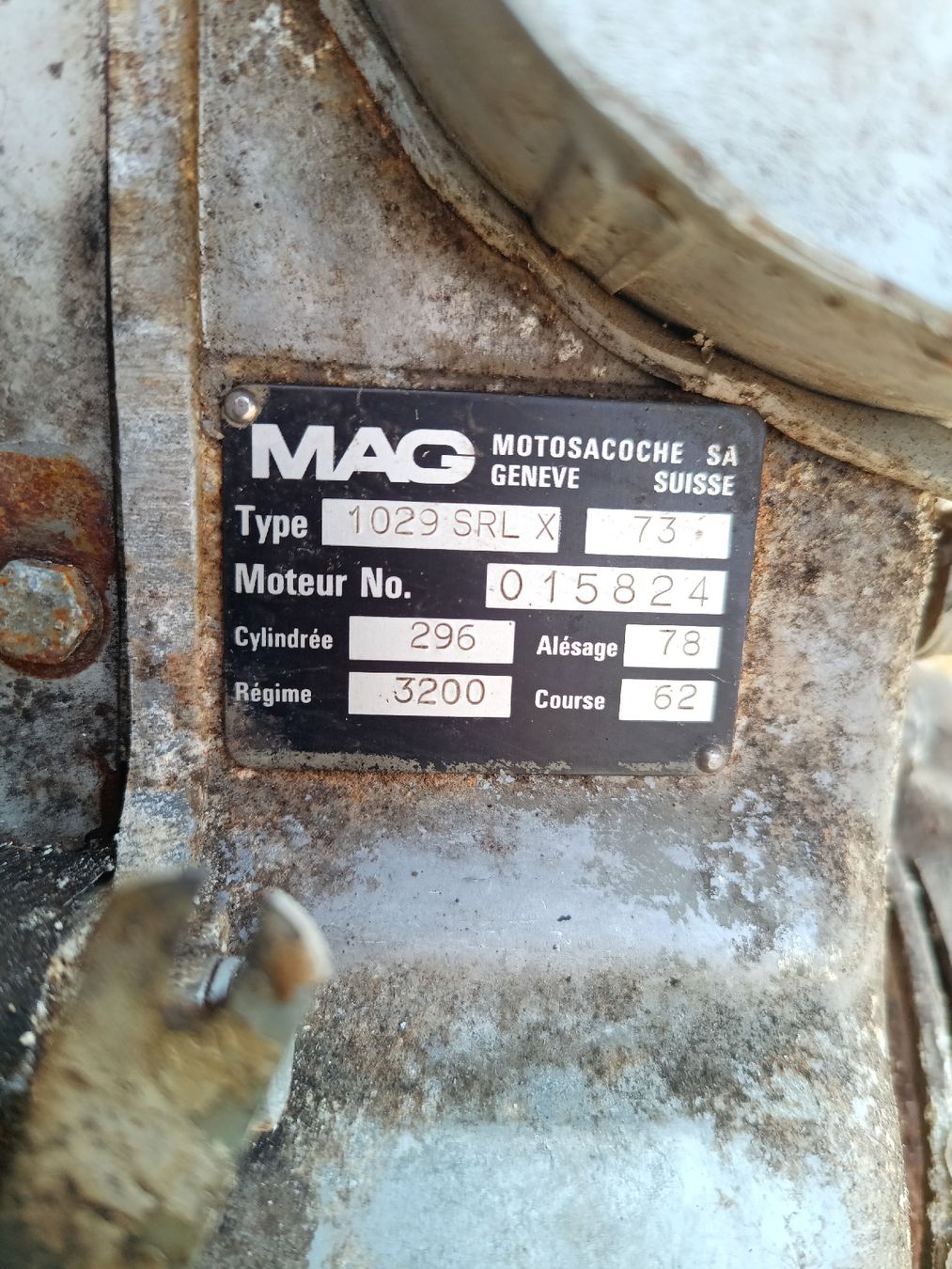 Motori: Mag Motor Bucher Reform Aebi Rapid – Difettoso da Trub venduto da Eneah 1