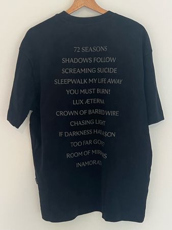 Metallica 72 Seasons × House T-Shirt M – Official Licensed –