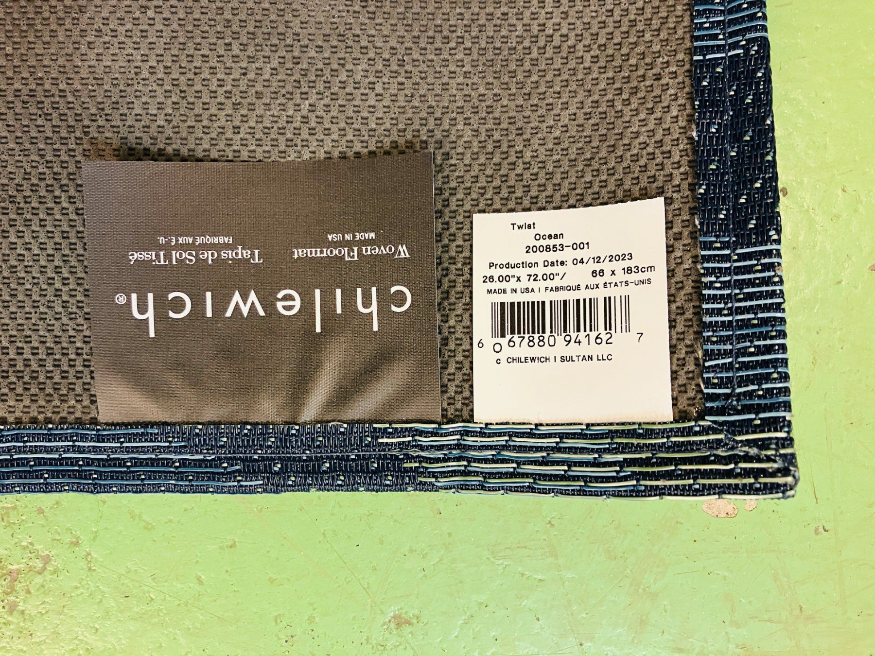 Tappeti: Chilewich Webteppich Twist 66 x 183cm Magnolia – Nuovo e nell'imballaggio originale da Dietikon venduto da TMP_ZH 6