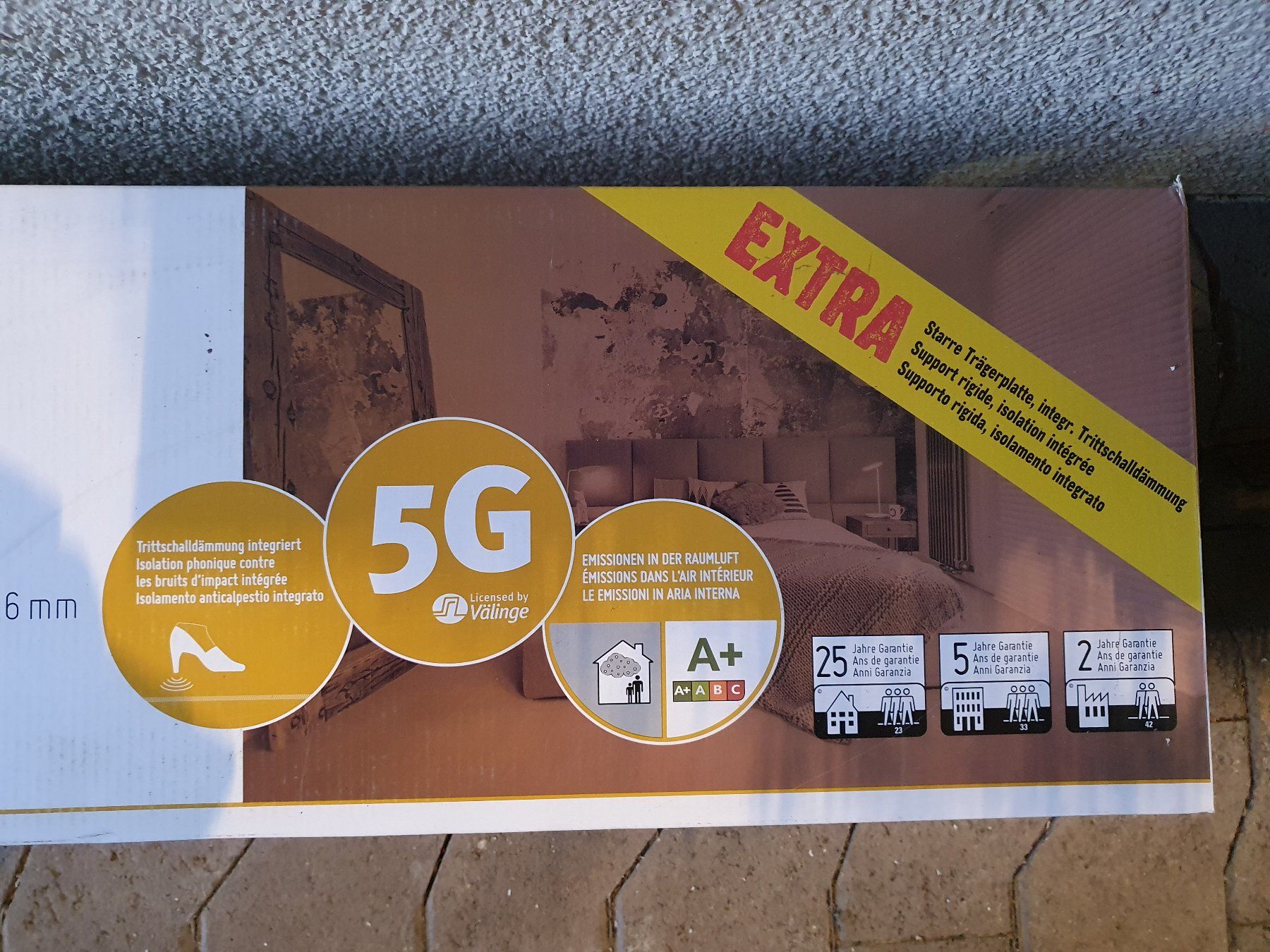 Bodenbeläge: Vinylboden Eiche Manduria 13,2m2 – Neu und originalverpackt aus Steinach von Tubischi 3