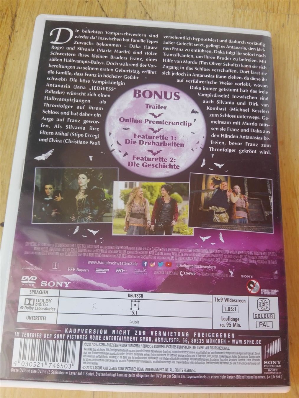 Tutti i DVDs: Die Vampirschwestern (1 - 3)   -Trilogie – Usato da St. Gallen venduto da elkapone 7