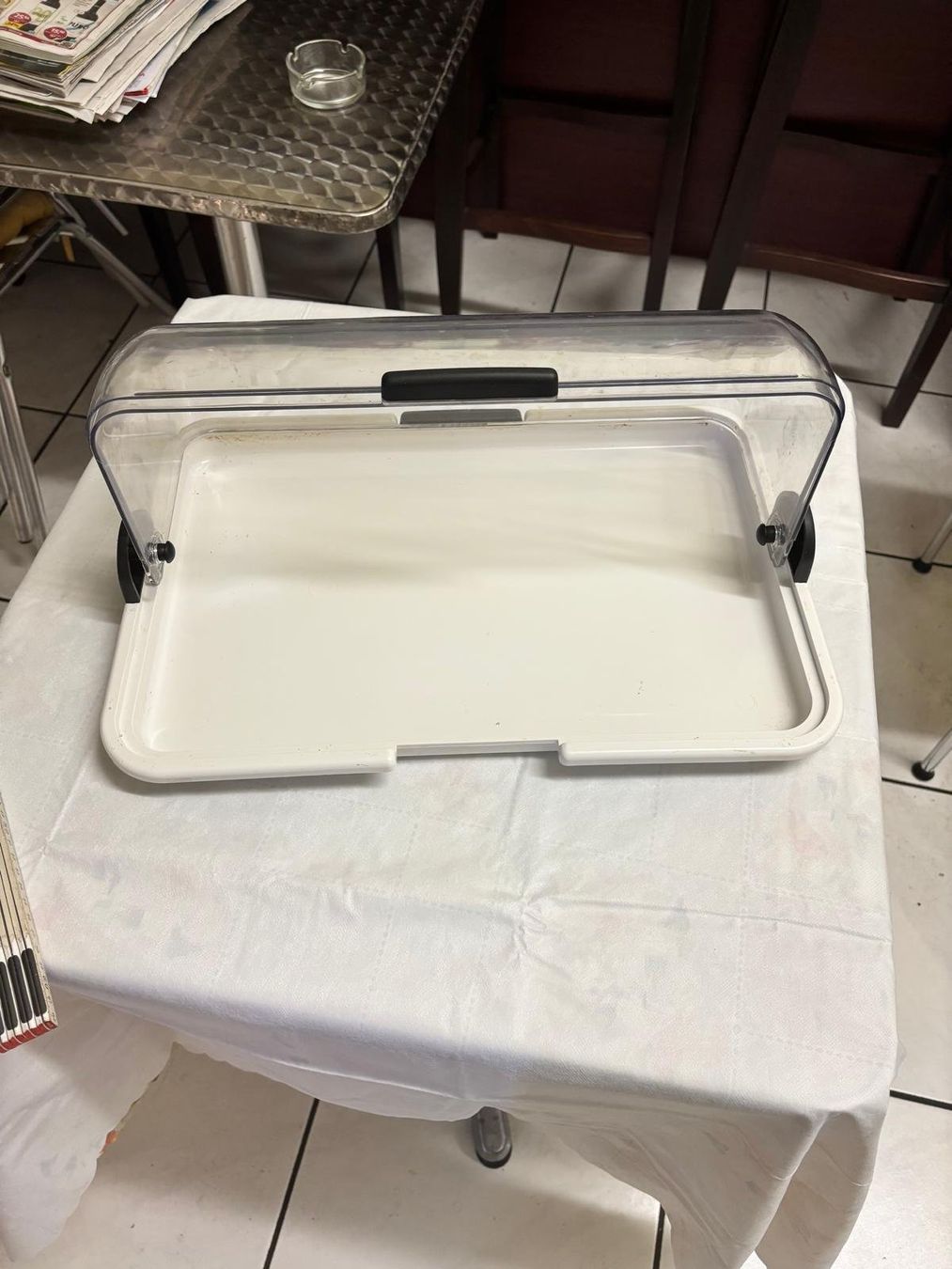 Elettrodomestici da cucina: Buffet-Haube / Abdeckhaube mit Tablett – Nuovo (secondo la descrizione) da Hinteregg venduto da Montgomery55 1