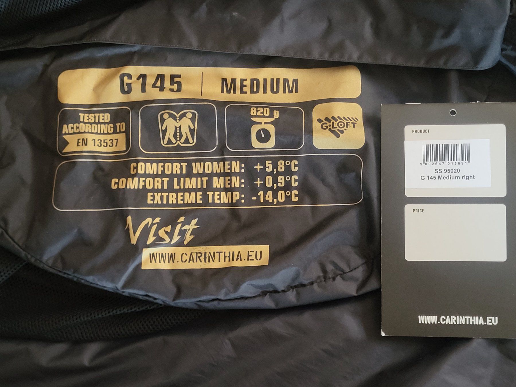 Carinthia Sacchi a pelo: Schlafsack Carinthia G145 – Usato da Mühlethurnen venduto da smicho 2