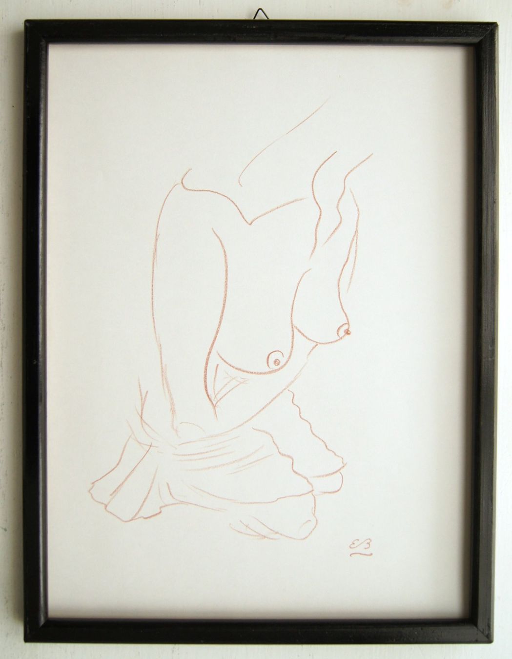 Dipinti: Zeichnung: Brustbild II – Usato da Fribourg venduto da erw_68dx