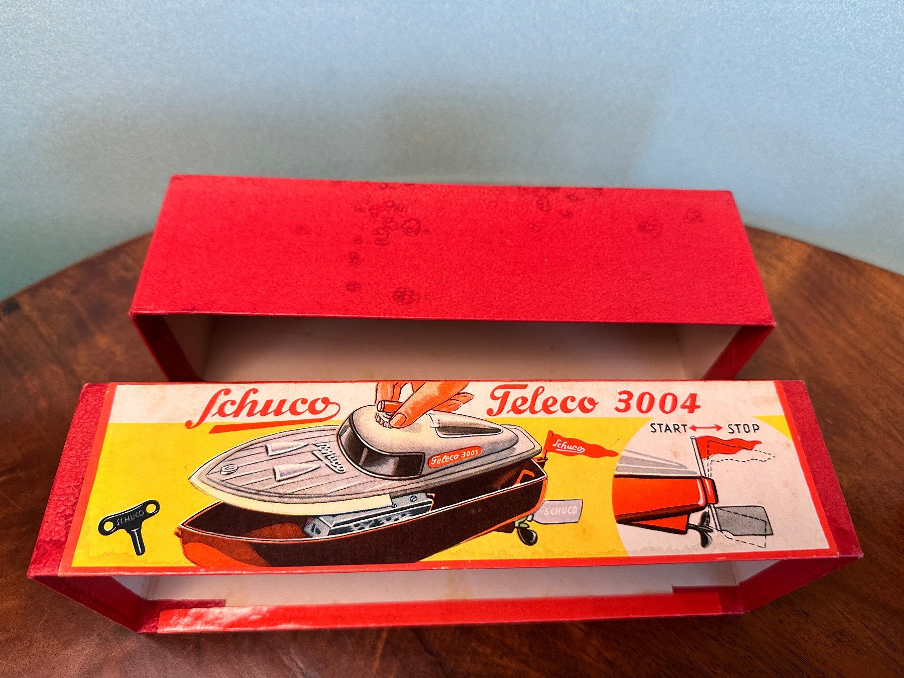 Schuco Giocattoli: Schuco Boot Teleco 3004 – Difettoso da Seuzach venduto da Jage 2