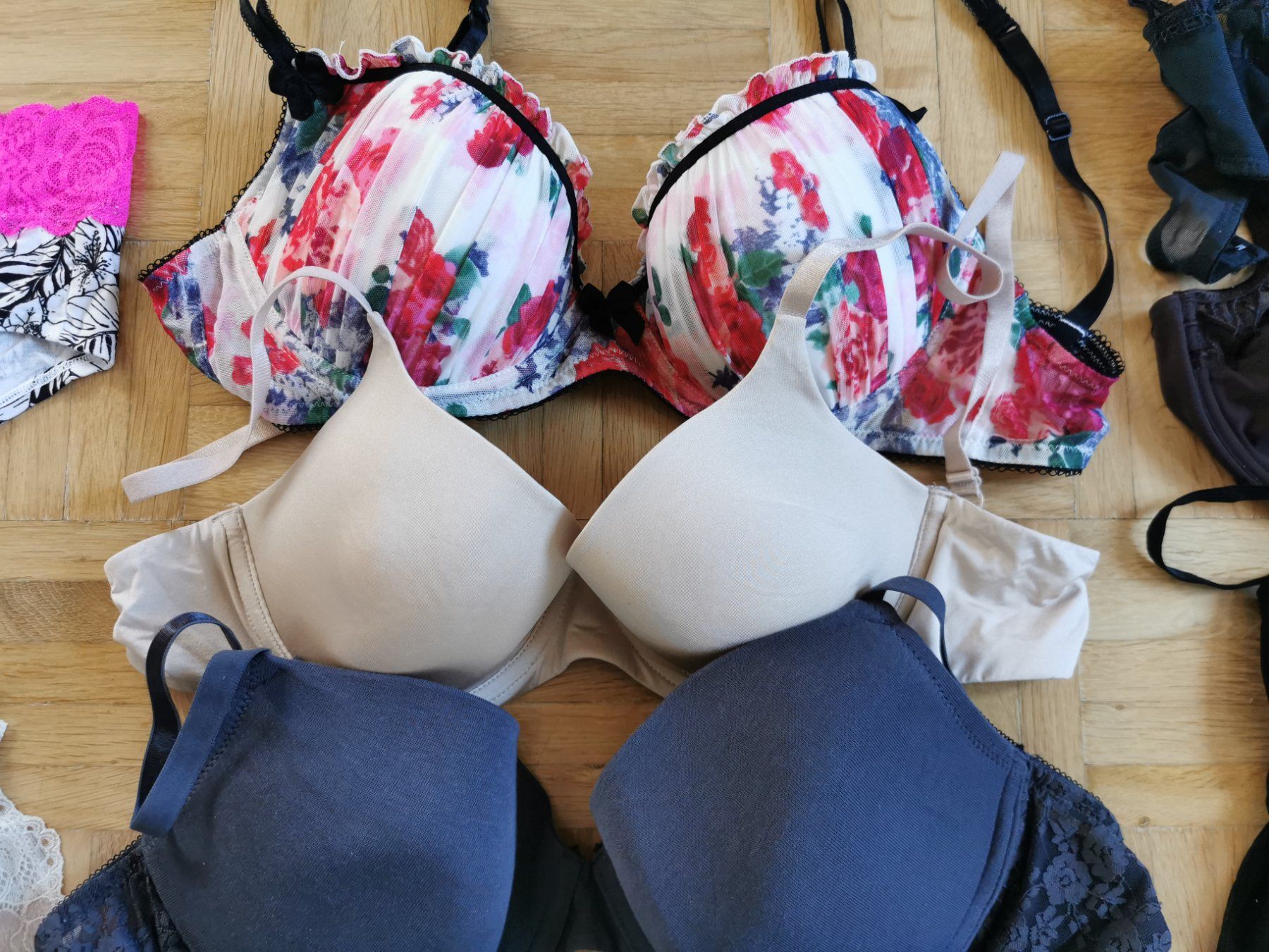 Sonstige Unterwäsche: Lingerie BH Set Gr. 80B/85B – Gebraucht aus Stäfa von flamingo_17 3