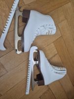 Eislaufschuhe Graf Davos Gold weiss Grösse 39 neuwertig