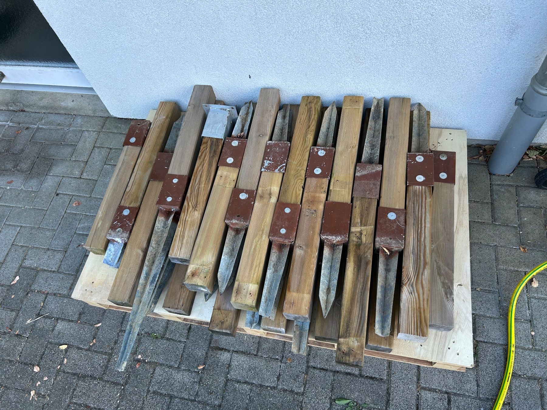 Paravents: Pallisadenzaun – D'occasion à Niederdorf par dom_55p8