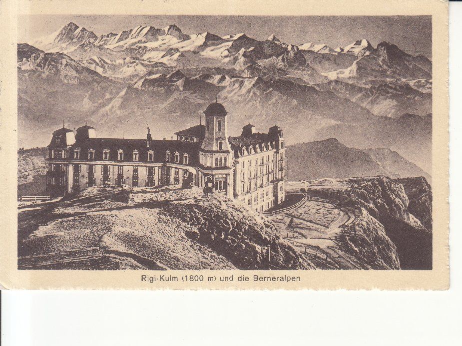 Cartoline postali: Rigi Kulm 1927 – Usato da Bürglen TG venduto da StampGraf