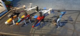 Hubschrauber 4 stück