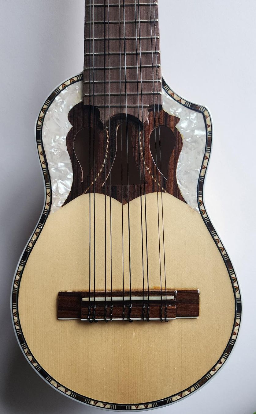 Strumenti musicali: Profi Charango aus Peru + Transportasche, Neu!! – Nuovo (secondo la descrizione) da Lima- Peru venduto da Alpaka-Haus 4