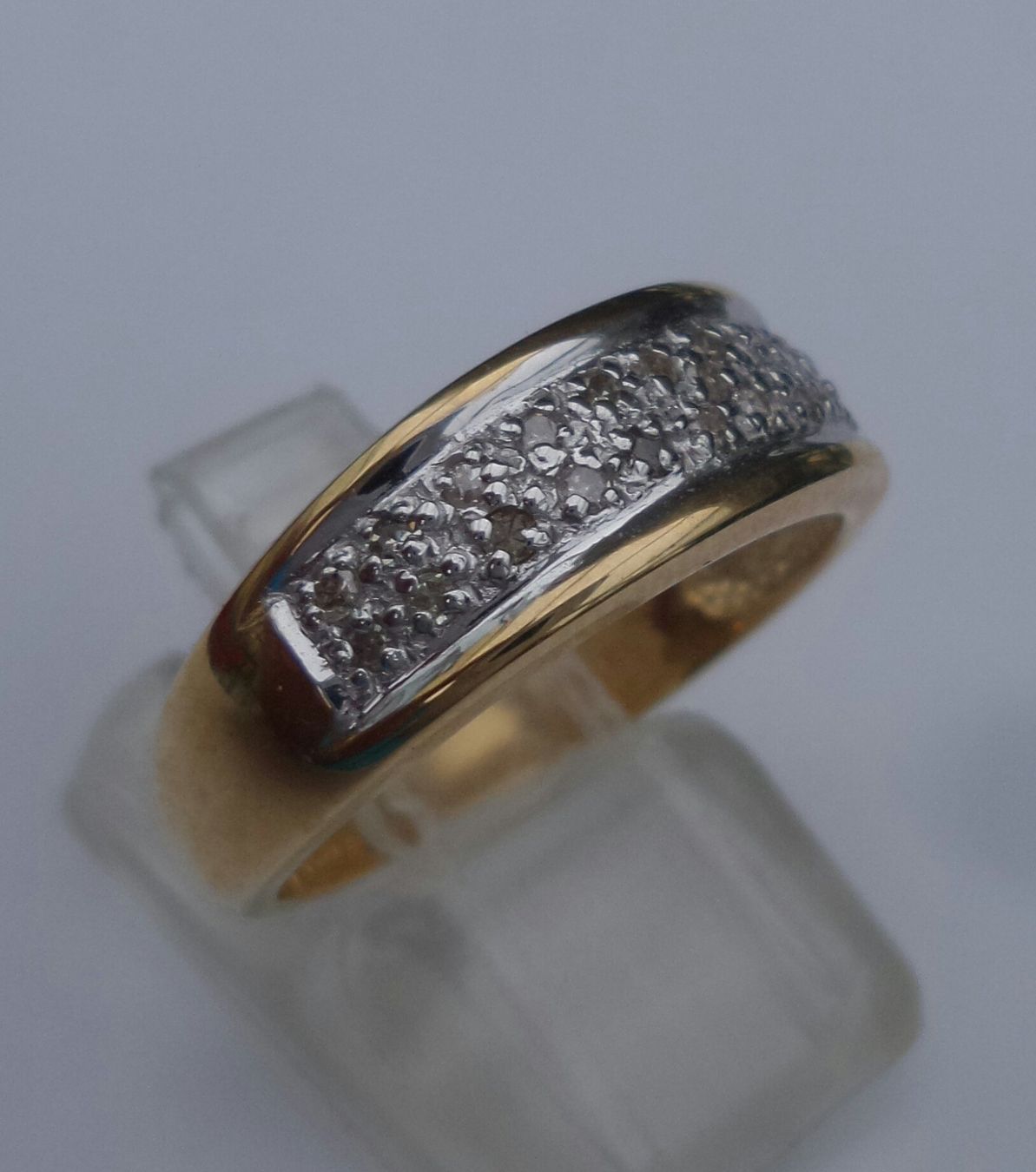 Anelli: Gold Fingerring Diamanten – Nuovo (secondo la descrizione) da Zürich venduto da adriben 3