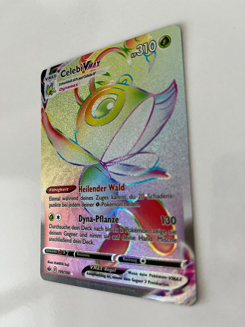 Pokémon Sammelbilder & Trading cards: Pokemon - Celebi VMAX rainbow - deutsch – Neu (gemäss Beschreibung) aus Zürich von Nostalgia 1