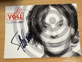 Autogramm Florian Ast Vollträffer