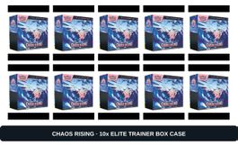 Pokémon Chaos Rising - 10x ETB Case EN OVP