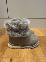 Chicco Kinderstiefel grau mit Kunstfell Grösse 20