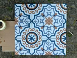 Bodenplatten Fliesen Keramik Indoor Vintage 6.6m2