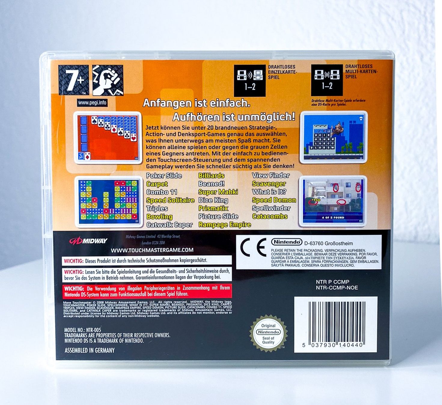 Nintendo Giochi: More TouchMaster Nintendo DS – Usato da St. Gallen venduto da bubblybee 1