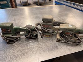 4x BOSCH Schleifmaschinen  Exzenterschleifer
