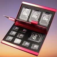 Boîtier de rangement MicroSD / SD Cartes