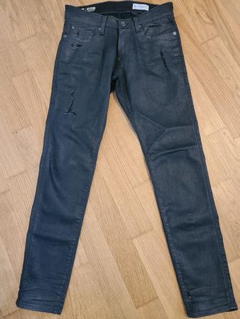 G-Star Raw Jeans Gr. 28/30 Schwarz Beschichtet