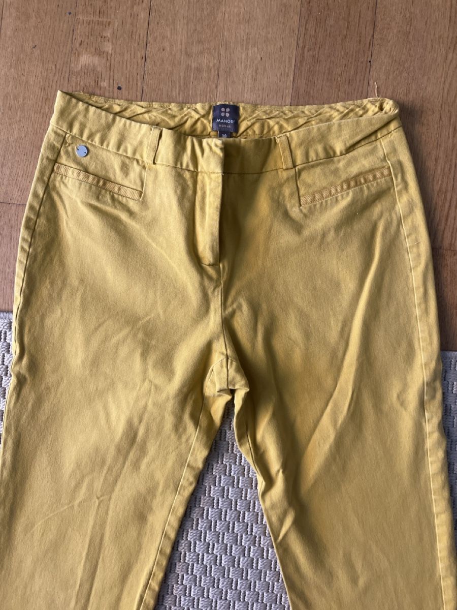 Manor Pantalons: Hose Senfgelb, 38, Manor  – D'occasion à Solothurn par Bobesch08 1