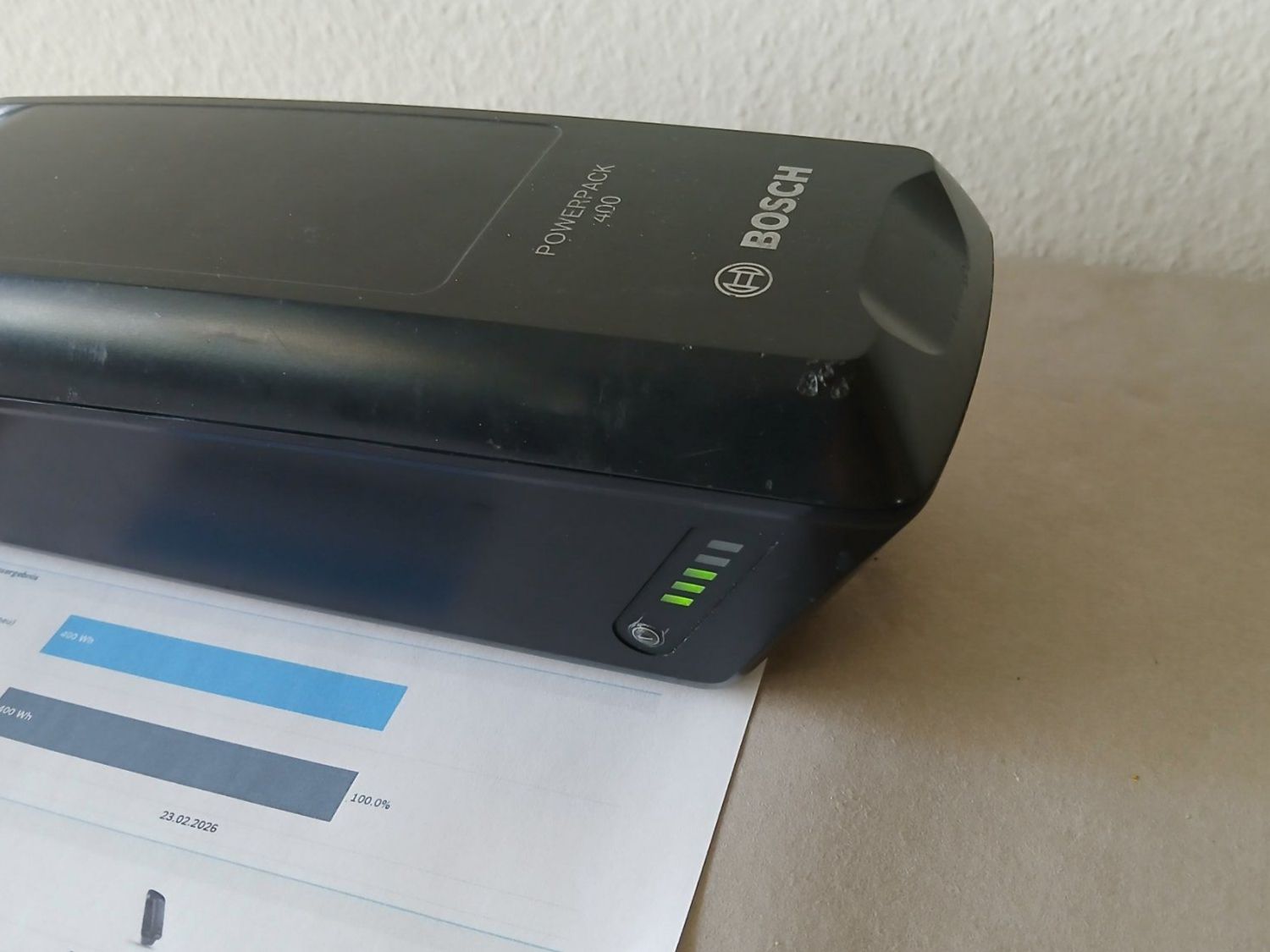 Bosch Batterie: Bosch Powerpack 400 mit 486Wh - inklusive Messbericht – Usato da Winterthur venduto da .-thx-. 2