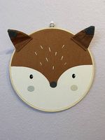 Kinderzimmer Wanddeko Fuchs von Vertbaudet