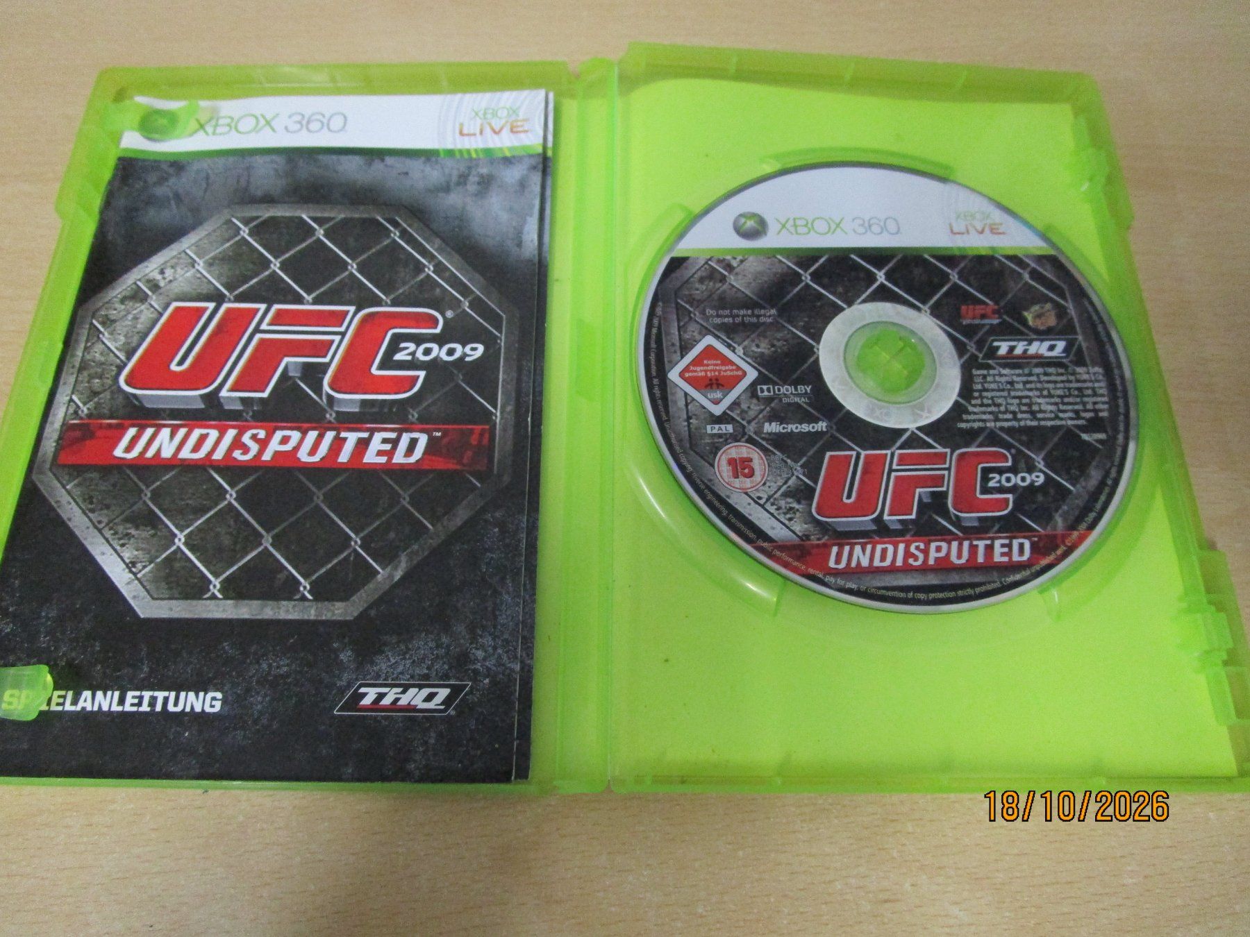 Microsoft Giochi: UFC 2009 Undisputed Xbox 360 Xbox360 – Usato da Goldau venduto da agestuffer 2