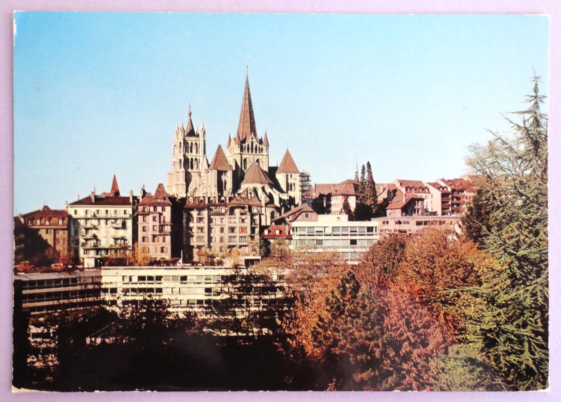 Cartes postales: Lausanne, La Cathédrale – D'occasion à Fétigny par Billy2miny