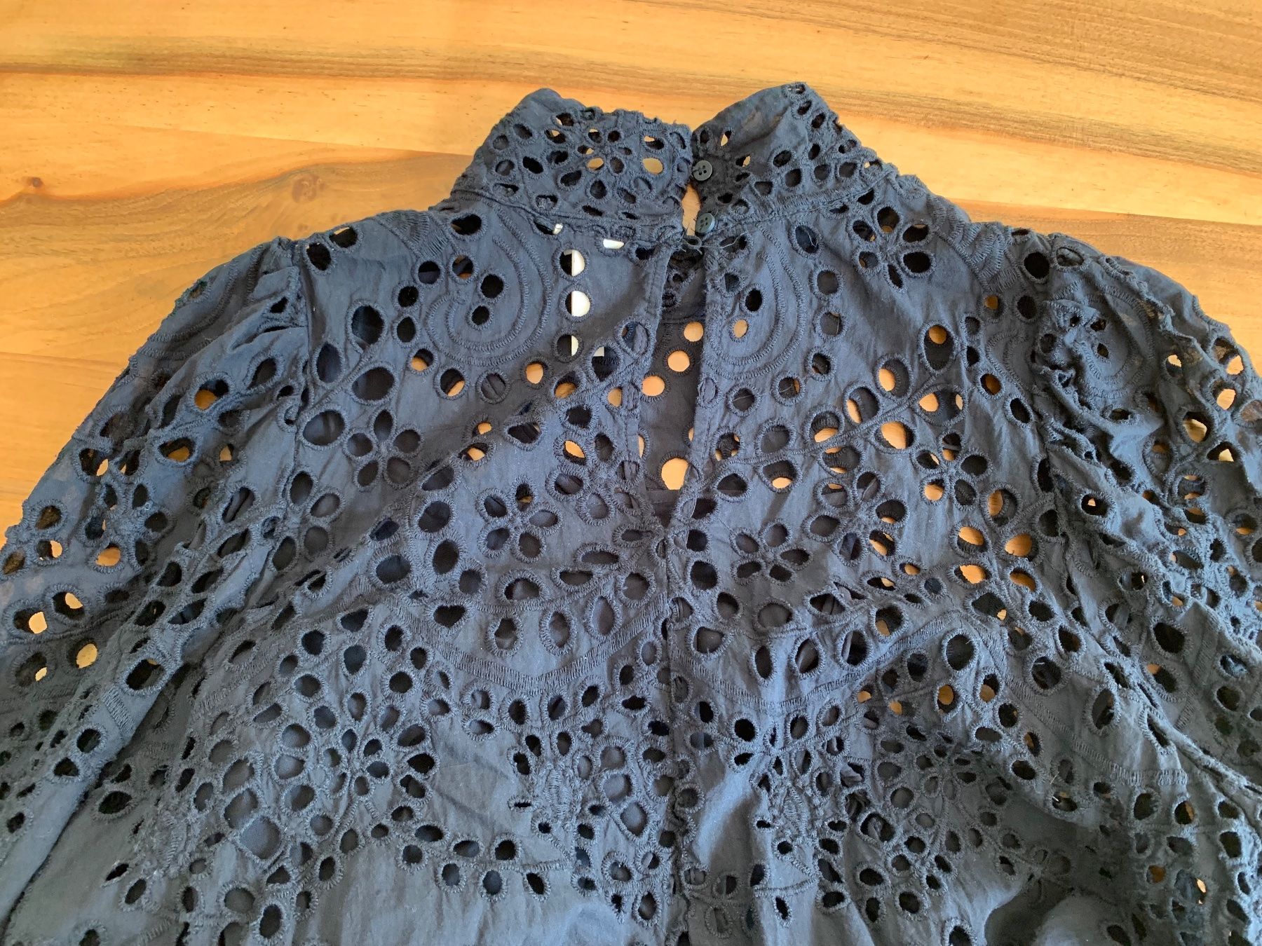 H&M Kleider: H&M schwarzes Maxikleid Lochmuster Gr. L – Neu (gemäss Beschreibung) aus Meiringen von snahhanssnah 3