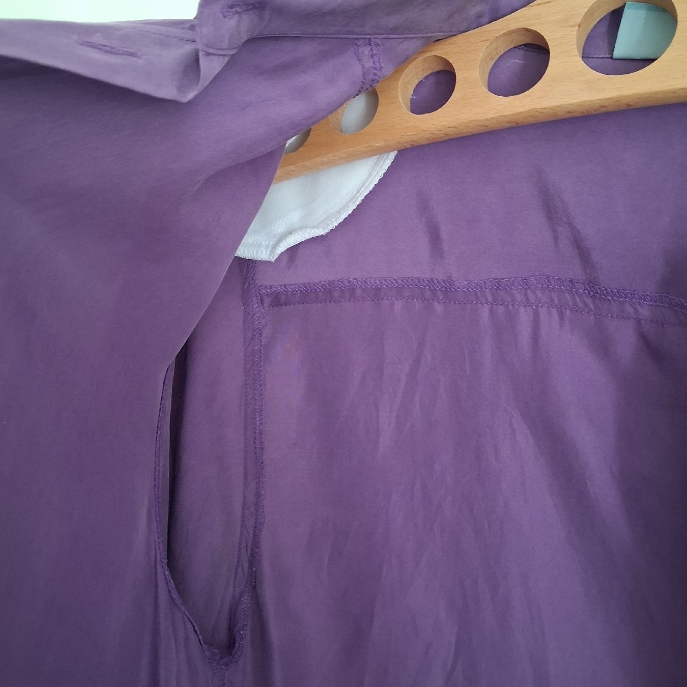 Chemisiers: Vintage Silk Blouse DeVille Light Purple – Neuf (Voir description) à Wil SG par tre_g2l7 2
