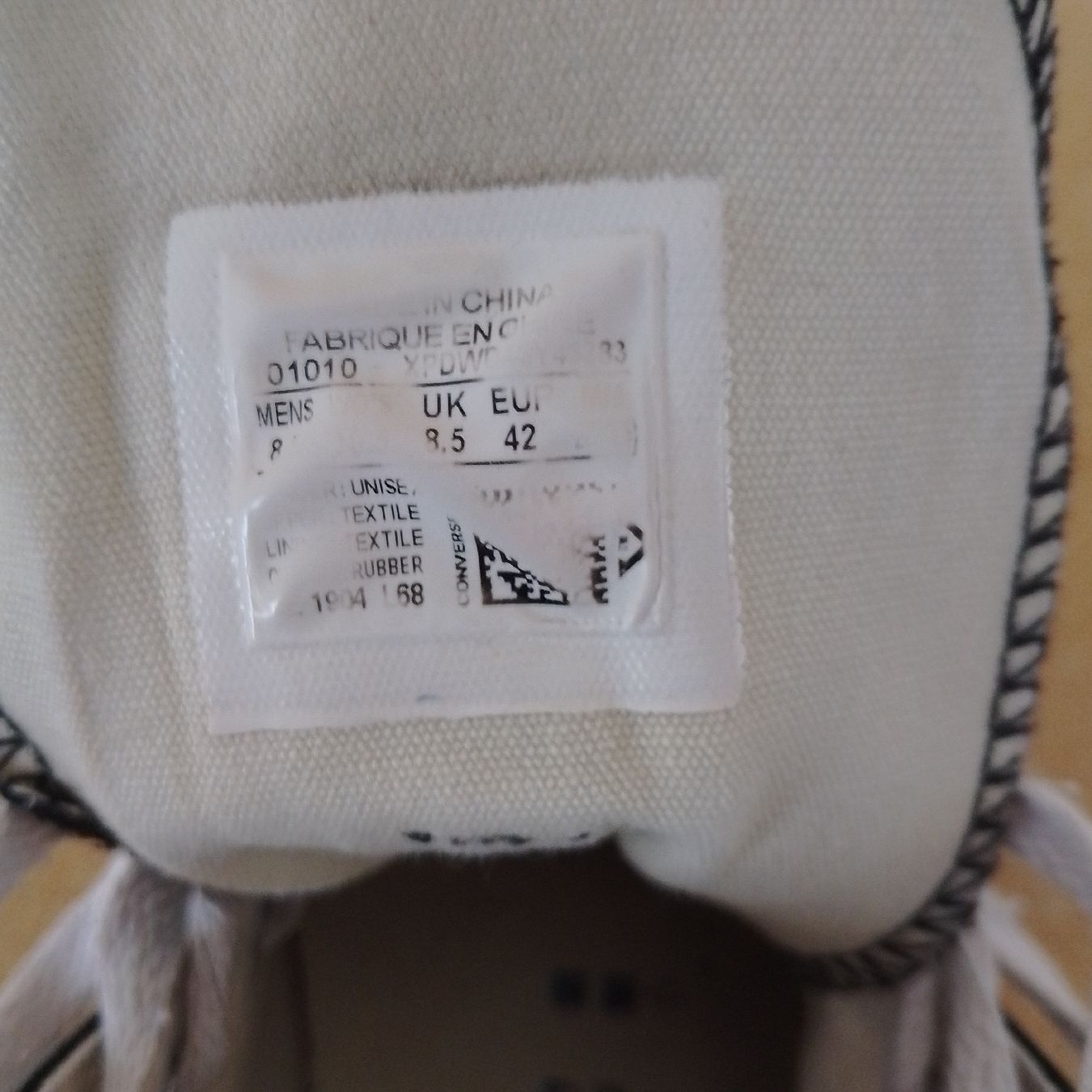 Converse Herrenschuhe: Converse All Star Herrenschuhe,  schwarz – Gebraucht aus Uznach von EMaria83 5
