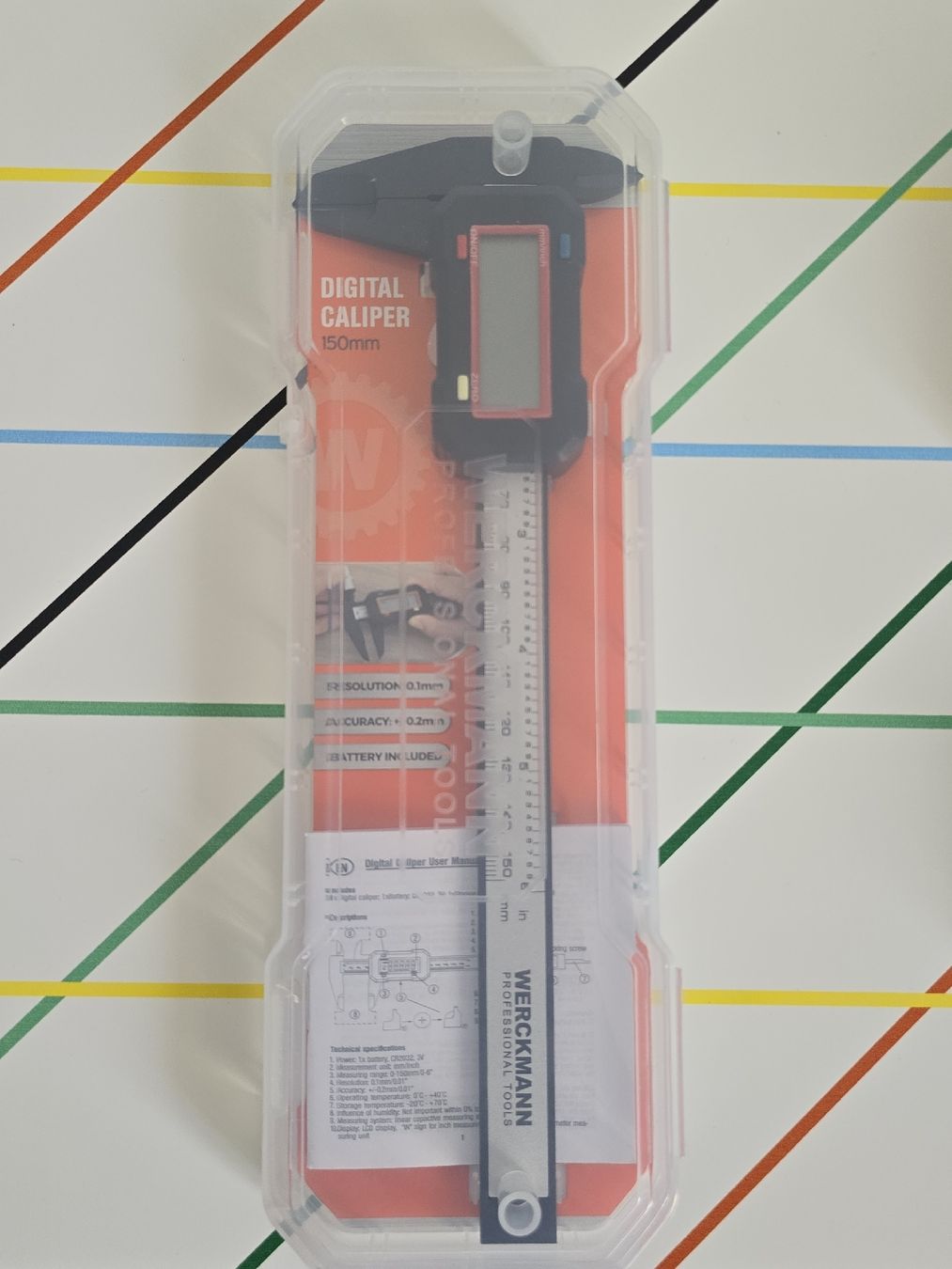 Tous les outils: Werkmann Tools Set: Caliper, Tape Measure, Knives, Level – Neuf avec emballage d'origine à Zürich par dev_5brj 4
