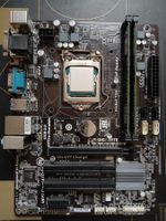 Gigabyte GA‑H81M‑S2PV + Intel i7‑4770 + 16GB RAM