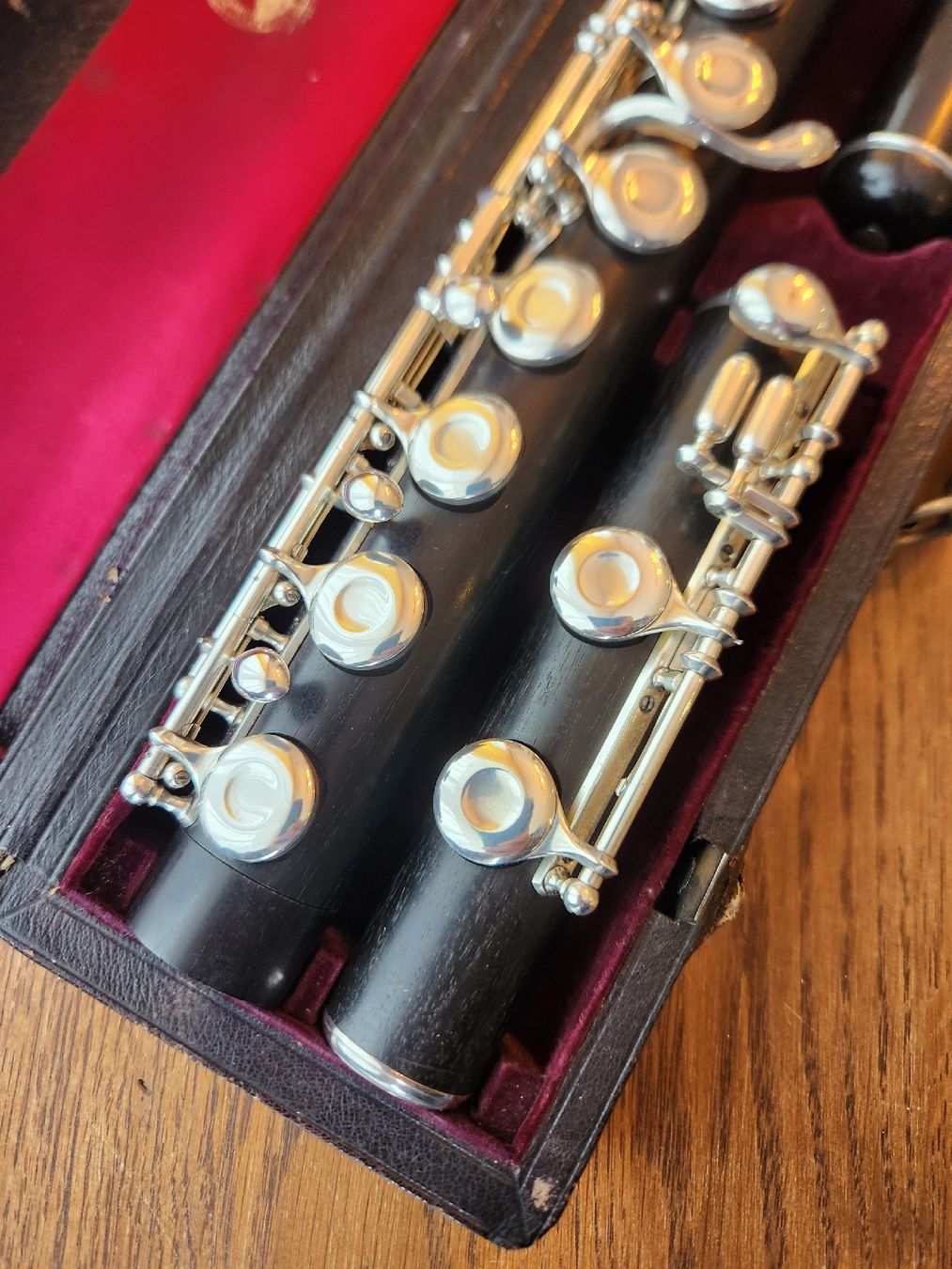 Vintage Strumenti musicali: Böehm & Mendler holz querflöte – Usato da Gränichen venduto da flutelier 3